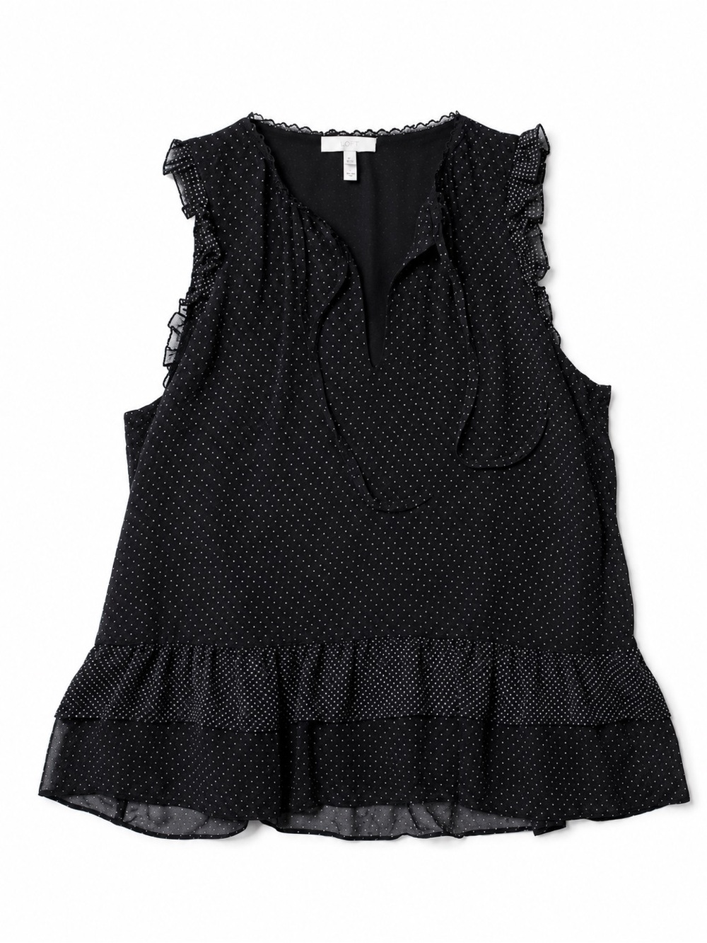 🖤JOIE Silk Dot Blouse